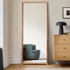 West Elm Peyton Wood Floor Mirror