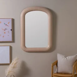 West Elm Phoebe Wood Wall Mirror