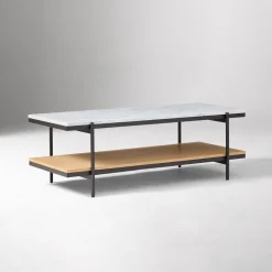 West Elm Pierce Marble Coffee Table (47.5")