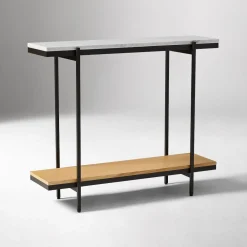 West Elm Pierce Marble Console (35")