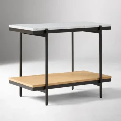 West Elm Pierce Marble Side Table (28")