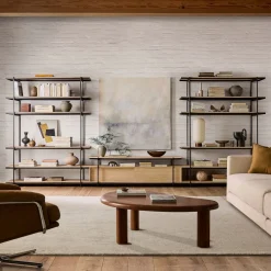 West Elm Pierce Media Set (186")
