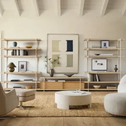 West Elm Pierce Media Set (186")