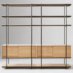 West Elm Pierce Narrow Storage Shelf Unit – (84”)