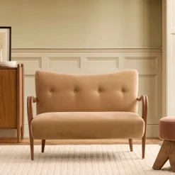 West Elm Pierce & Ward Bentwood Loveseat (48")