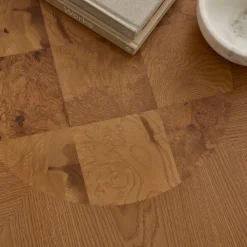West Elm Pierce & Ward Burl Inlay Coffee Table (42")