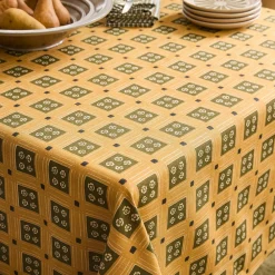 West Elm Pierce & Ward Floral Grid Tablecloth