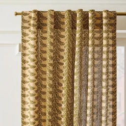 West Elm Pierce & Ward Foliage Stripe Curtain