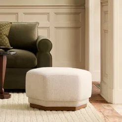 West Elm Pierce & Ward Hexagon Ottoman