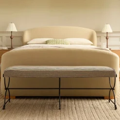 West Elm Pierce & Ward Iron Bench