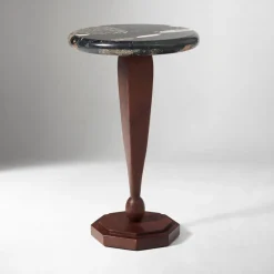 West Elm Pierce & Ward Marble Drink Table (13")