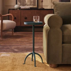 West Elm Pierce & Ward Metal Drink Table (11.5")