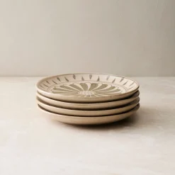 West Elm Pierce & Ward Painted Salad Plate Sets
