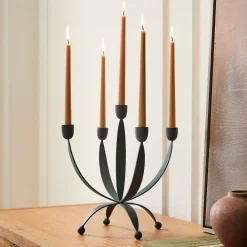 West Elm Pierce & Ward Verdigris Candelabra