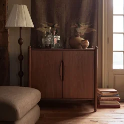 West Elm Pierce & Ward Wood Bar Cabinet (40")