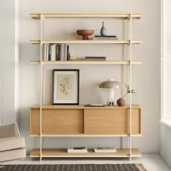 West Elm Pierce Wide Storage Shelf Unit (60")