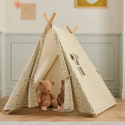 Kids West Elm Pink Chicken Canvas Tent