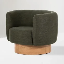 West Elm Platform Base Swivel Chair