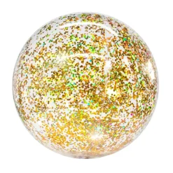 West Elm PoolCandy Inflatable Giant Glitter Beach Ball (20")