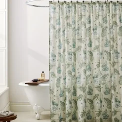 West Elm Poppy Blooms Shower Curtain