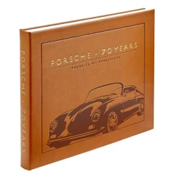 West Elm Porsche 70 Years: There Is No Substitute Leather-Bound Book