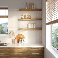 West Elm Port Douglas Floating Kitchen Shelf
