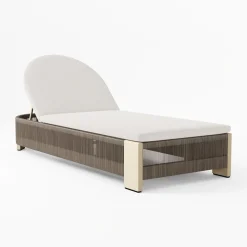 West Elm Porto Aluminum Chaise Lounge Cushions