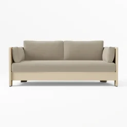 West Elm Porto Aluminum 75" Sofa Cushion Covers