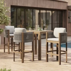 West Elm Porto Outdoor Bar Stool