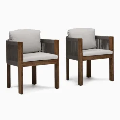 West Elm Porto Outdoor Dining Chair Protective Cover