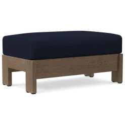 West Elm Porto Outdoor Ottoman Cushion Cover
