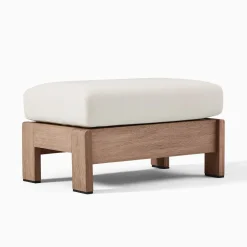 West Elm Porto Outdoor Ottoman Protective Cover