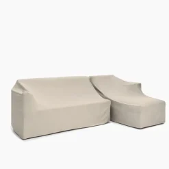 West Elm Porto Outdoor 2-Piece Chaise Sectional Protective Cover
