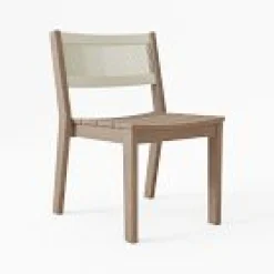 West Elm Porto Outdoor Side Dining Chair Replacement Cushions