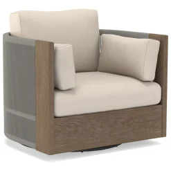 West Elm Porto Outdoor Swivel Chair Cushion Covers