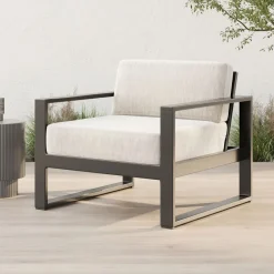 West Elm Portside Aluminum Outdoor Lounge Chair