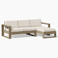 West Elm Portside by Polywood® 2-Piece Sectional (92")
