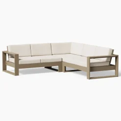 West Elm Portside by Polywood® 3-Piece Sectional (97")