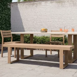 West Elm Portside Outdoor Dining Bench