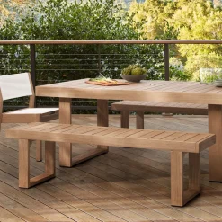 West Elm Portside Outdoor Dining Bench