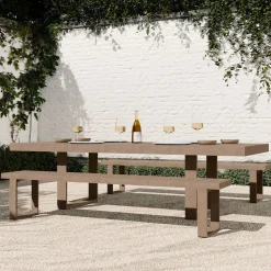 West Elm Portside Outdoor Extendable Dining Table (76.5"–115")