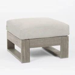 West Elm Portside Outdoor Ottoman Protective Cover