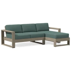 West Elm Portside Outdoor 2-Piece Chaise Sectional Cushion Covers