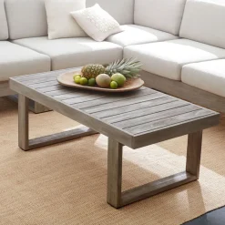 West Elm Portside Outdoor Rectangle Coffee Table (50.5")