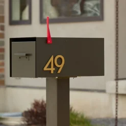West Elm Post & Porch Malone Post-Mounted Mailbox