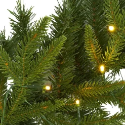 West Elm Pre-Lit Faux Pine Garland