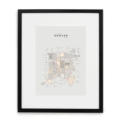 West Elm 42 Pressed City Maps - Denver