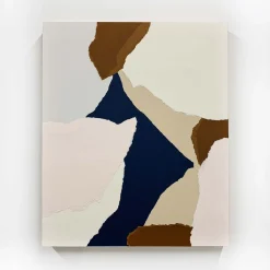 West Elm 42 Pressed Scape Abstract Wall Art - 1