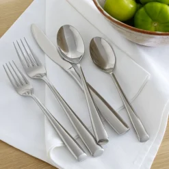 West Elm Promenade Mirrored Stainless Steel Flatware Sets