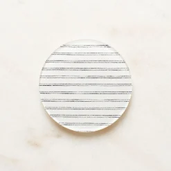West Elm Proper Table Eliot Ticking Stripe Coaster (Set of 4)